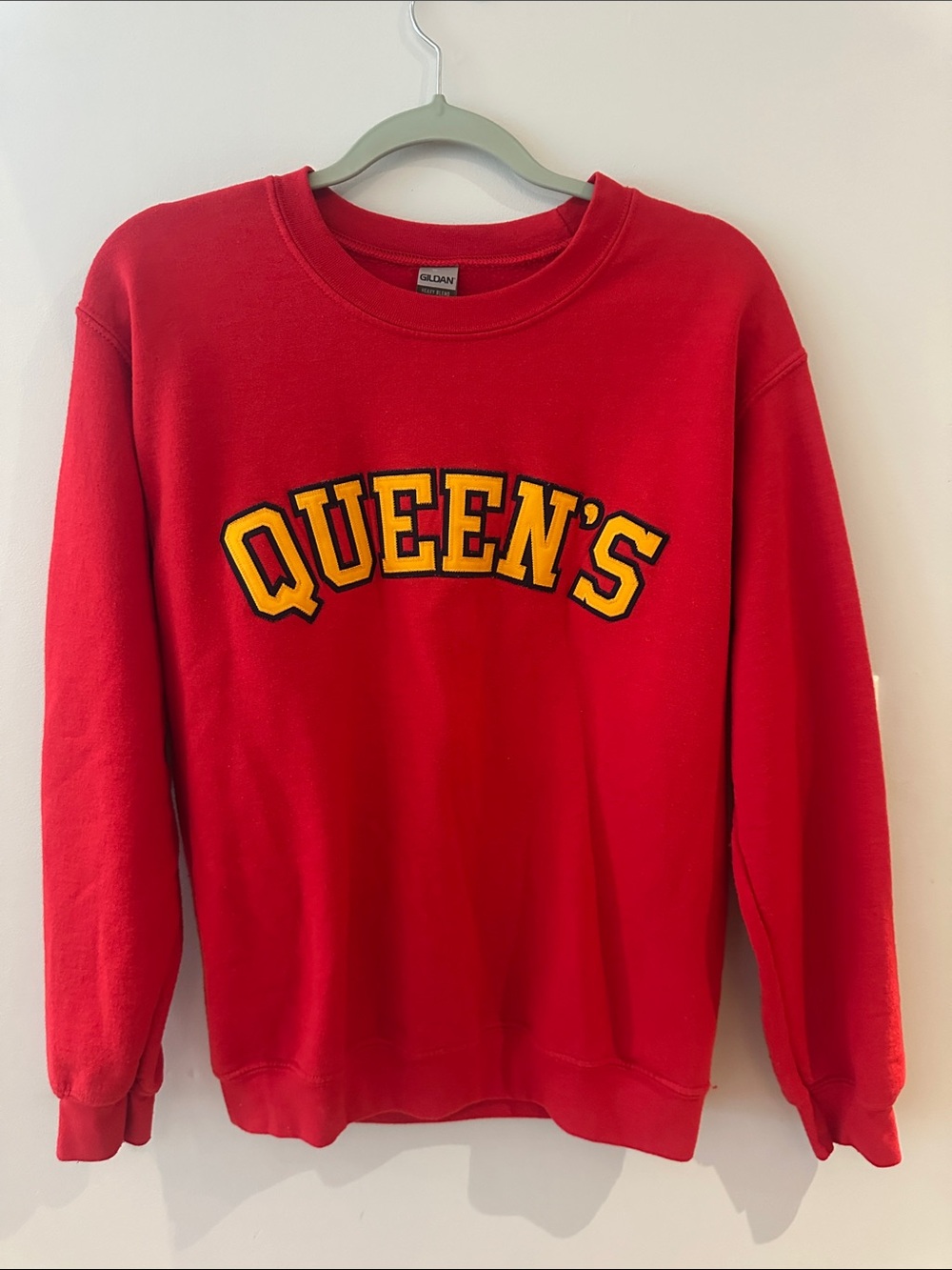 Queen's Red Crewneck Sweatshirt